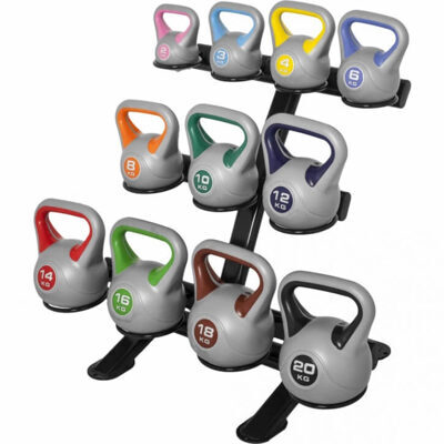 113 KG Kettlebell Set Stylish inkl. Ablage