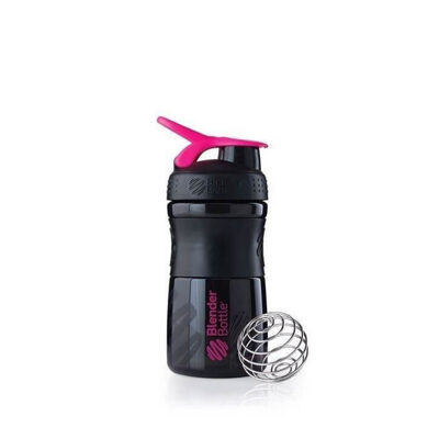 BlenderBottle SportMixer "Tritan/ Flip" Black/Pink 590ml