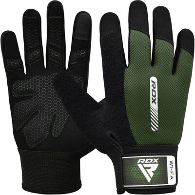 RDX W1 Vollfinger-Trainingshandschuhe XL grün