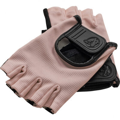 Fitness Handschuhe Leder Rosa M