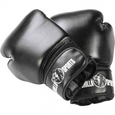 Profi Boxhandschuhe Schwarz 10 OZ